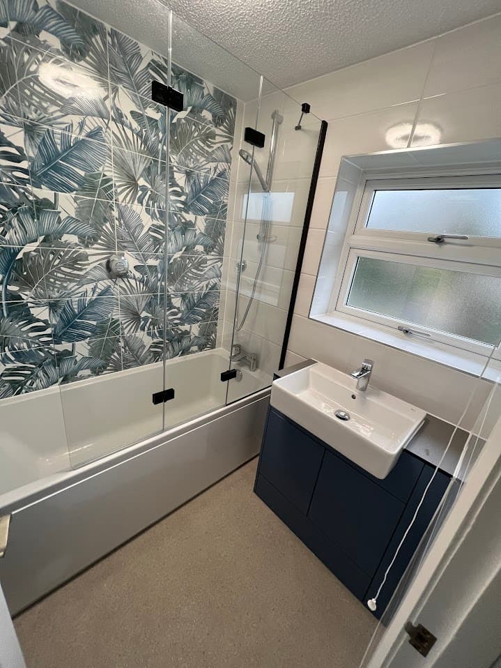 Botanical Feature Bathroom