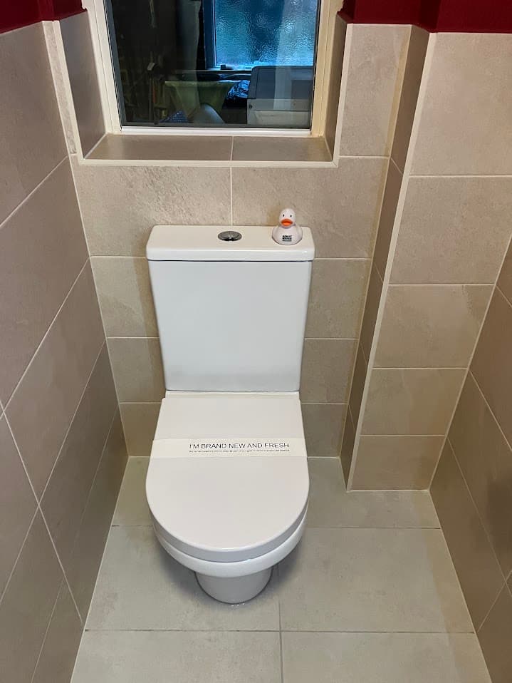 Crimson & Stone WC detail