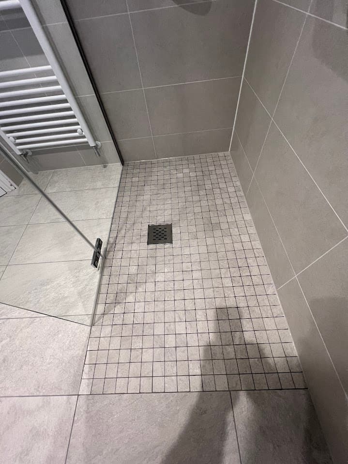 Contemporary Stone Wet Room detail