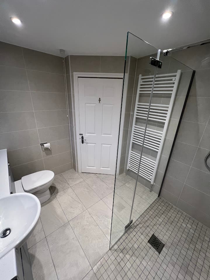 Contemporary Stone Wet Room detail
