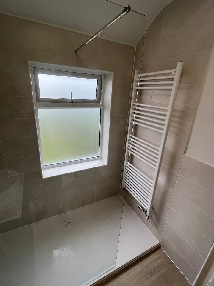 Neutral Walk-In Shower Room detail