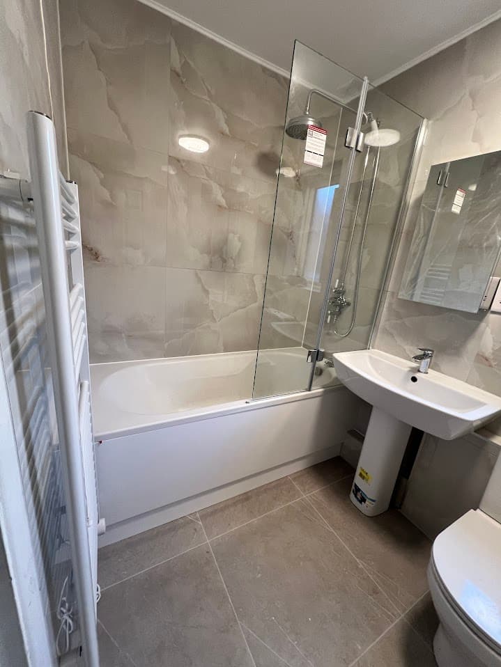 Polished Stone Family Bathroom detail