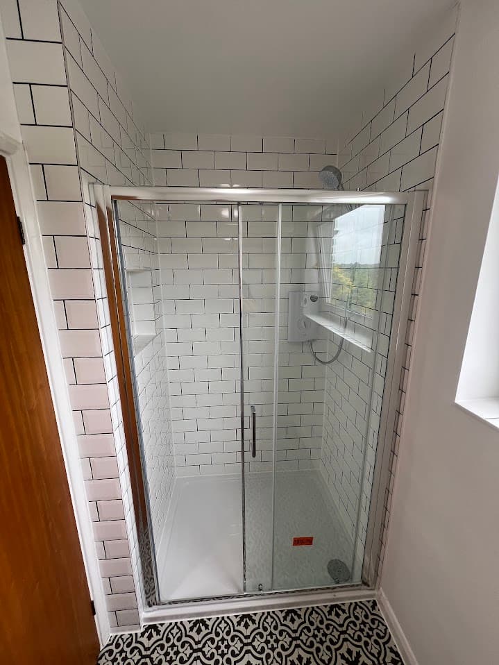 Retro Industrial Shower Room detail