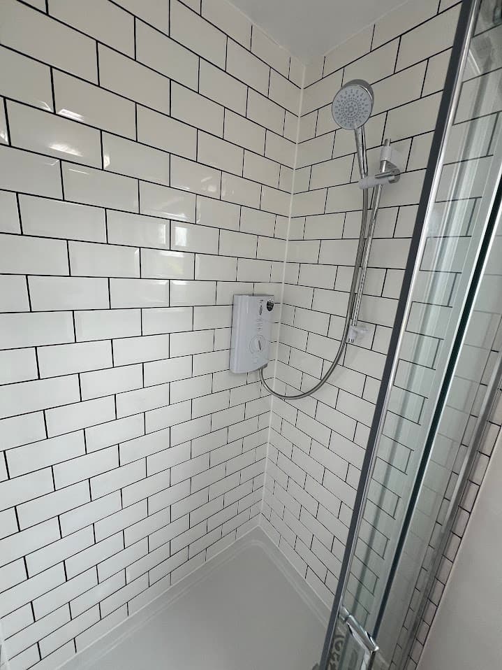 Retro Industrial Shower Room detail