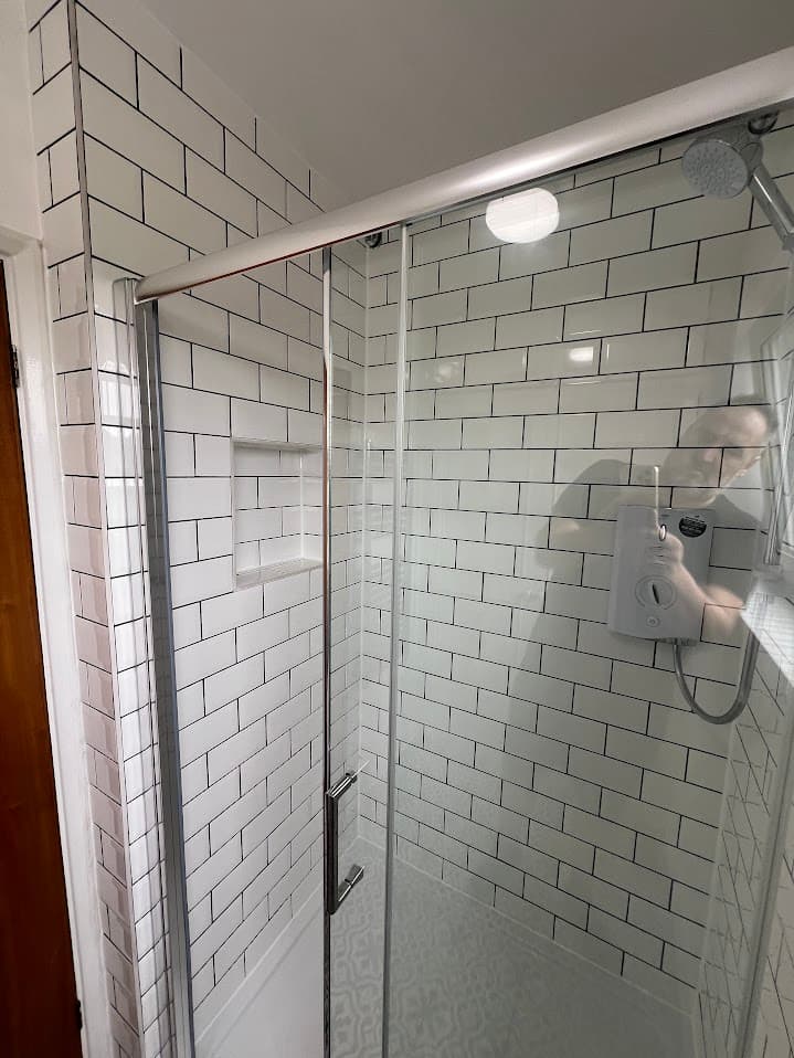 Retro Industrial Shower Room detail