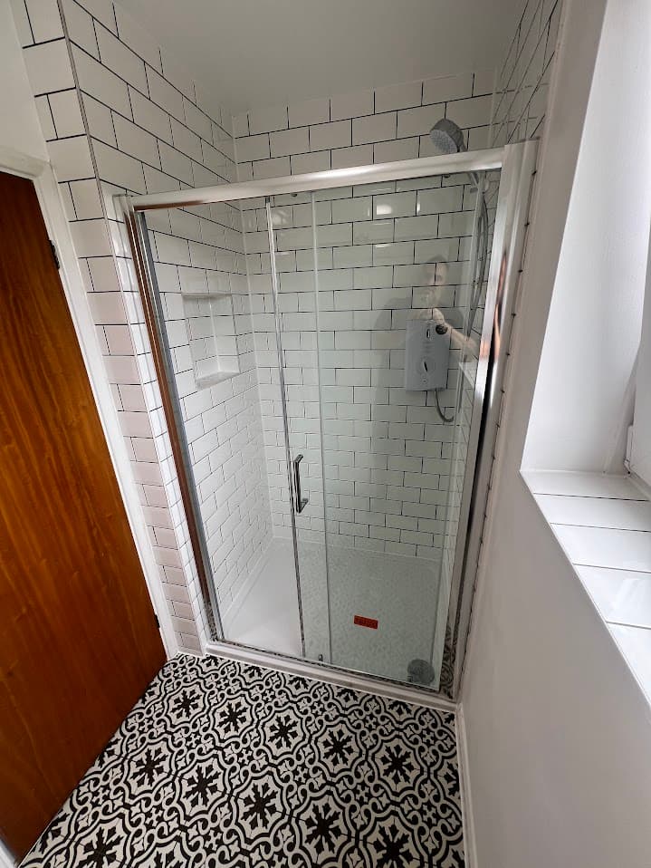 Retro Industrial Shower Room detail