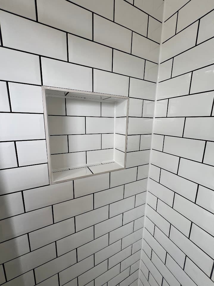 Retro Industrial Shower Room detail