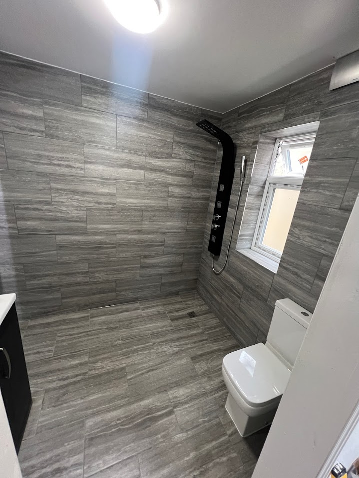 Linear Stone Wet Room