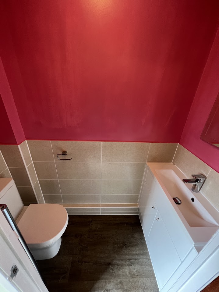 Vibrant Magenta Cloakroom